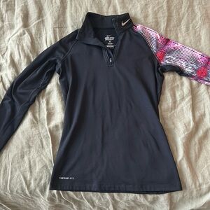 Nike dri-fit long sleeve fitted top